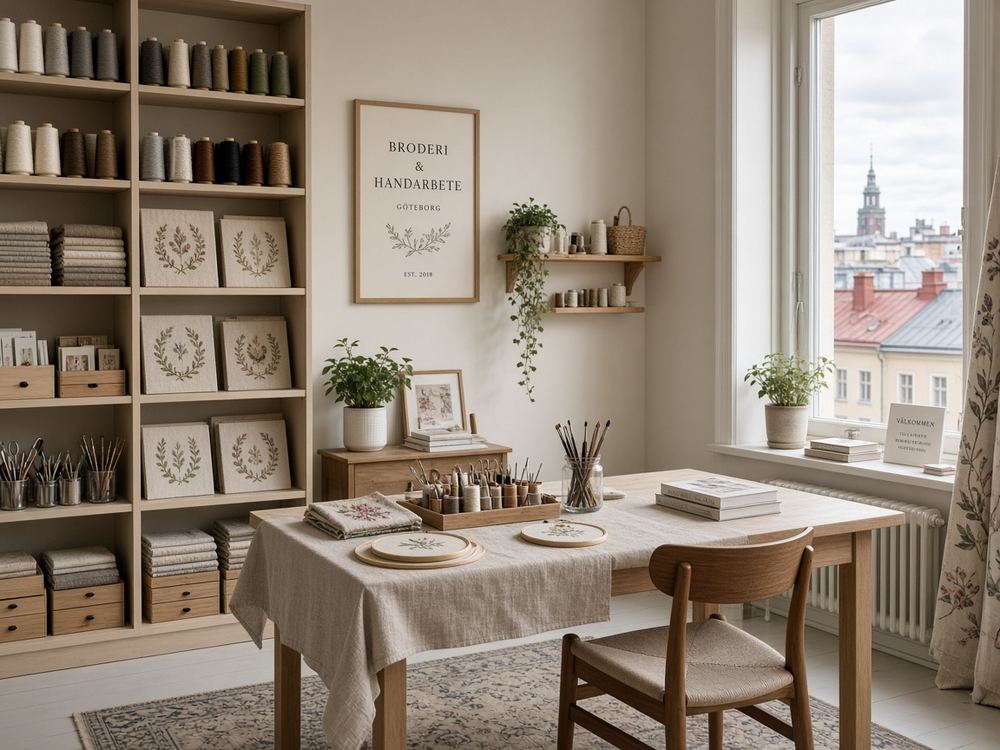 About the Embroidery / needlework studio studio at Embroidery Chloadevol